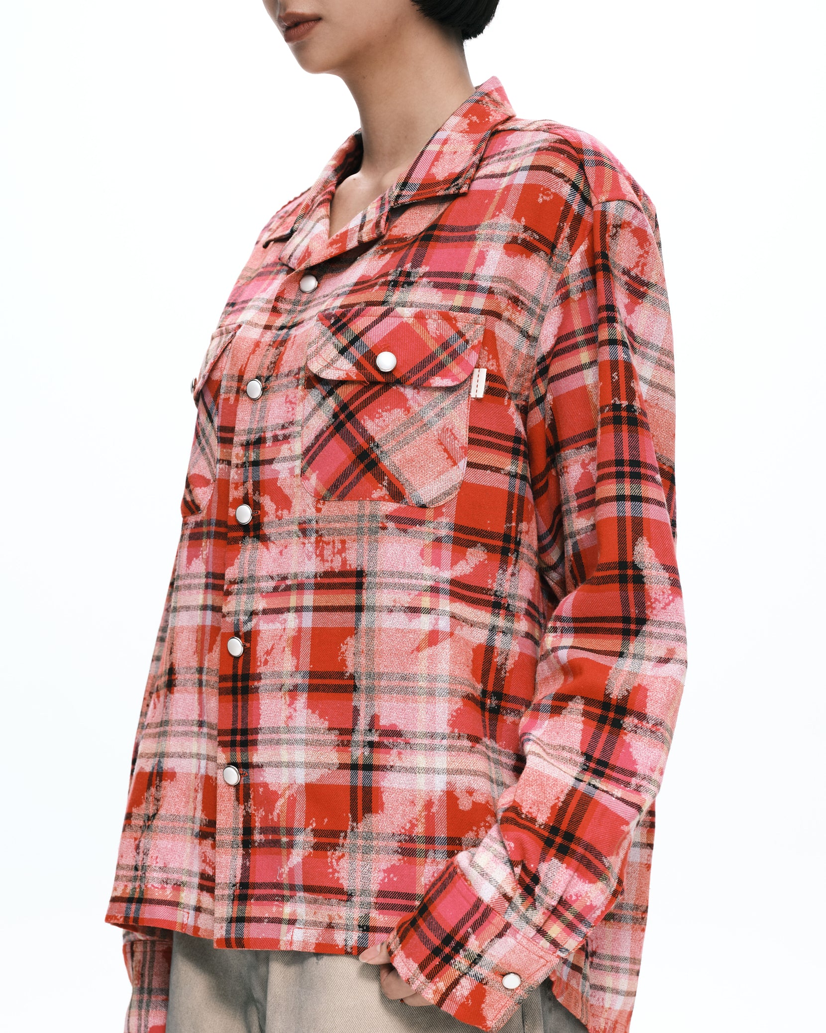 Hand bleach l/s shirt