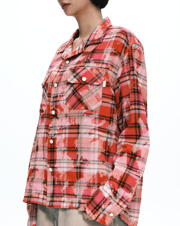 Hand bleach l/s shirt