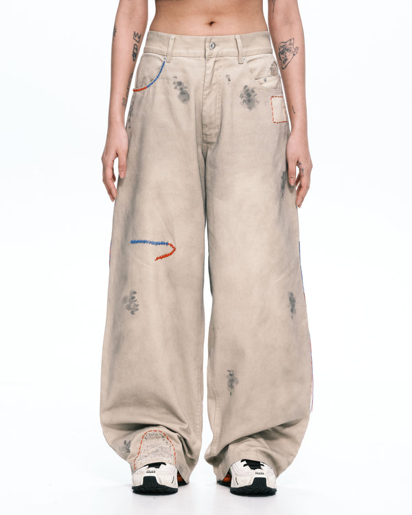 Hand patched chino