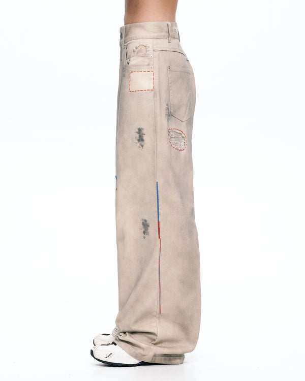 Hand patched chino