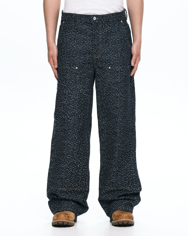 Double knee denim