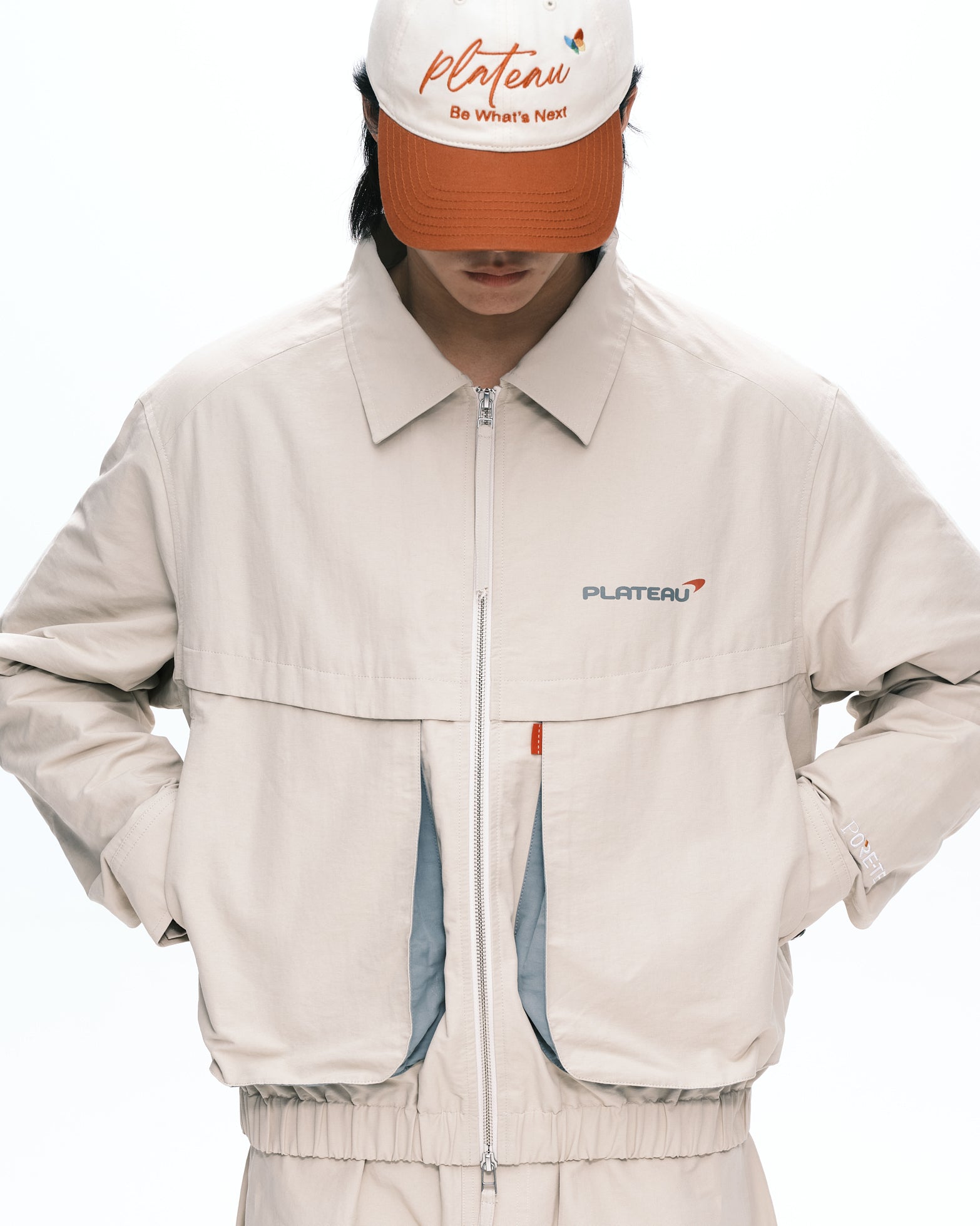 Logo worker jacket