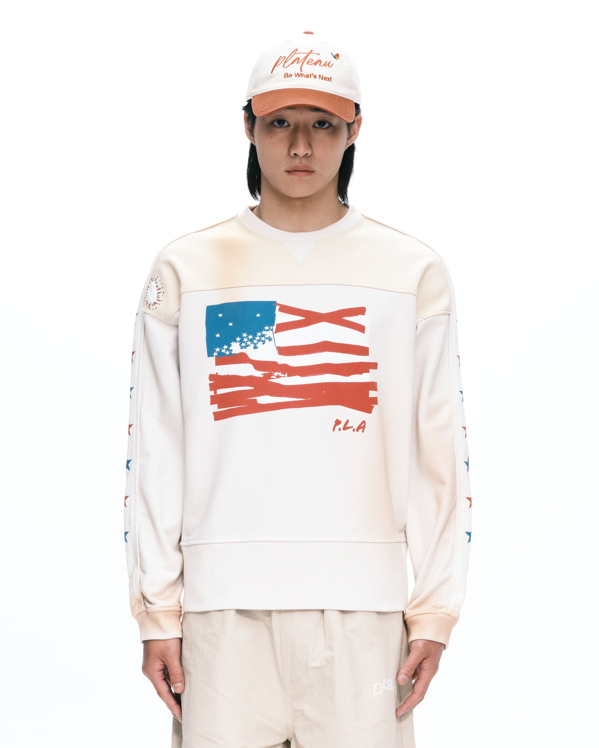 Star crew neck