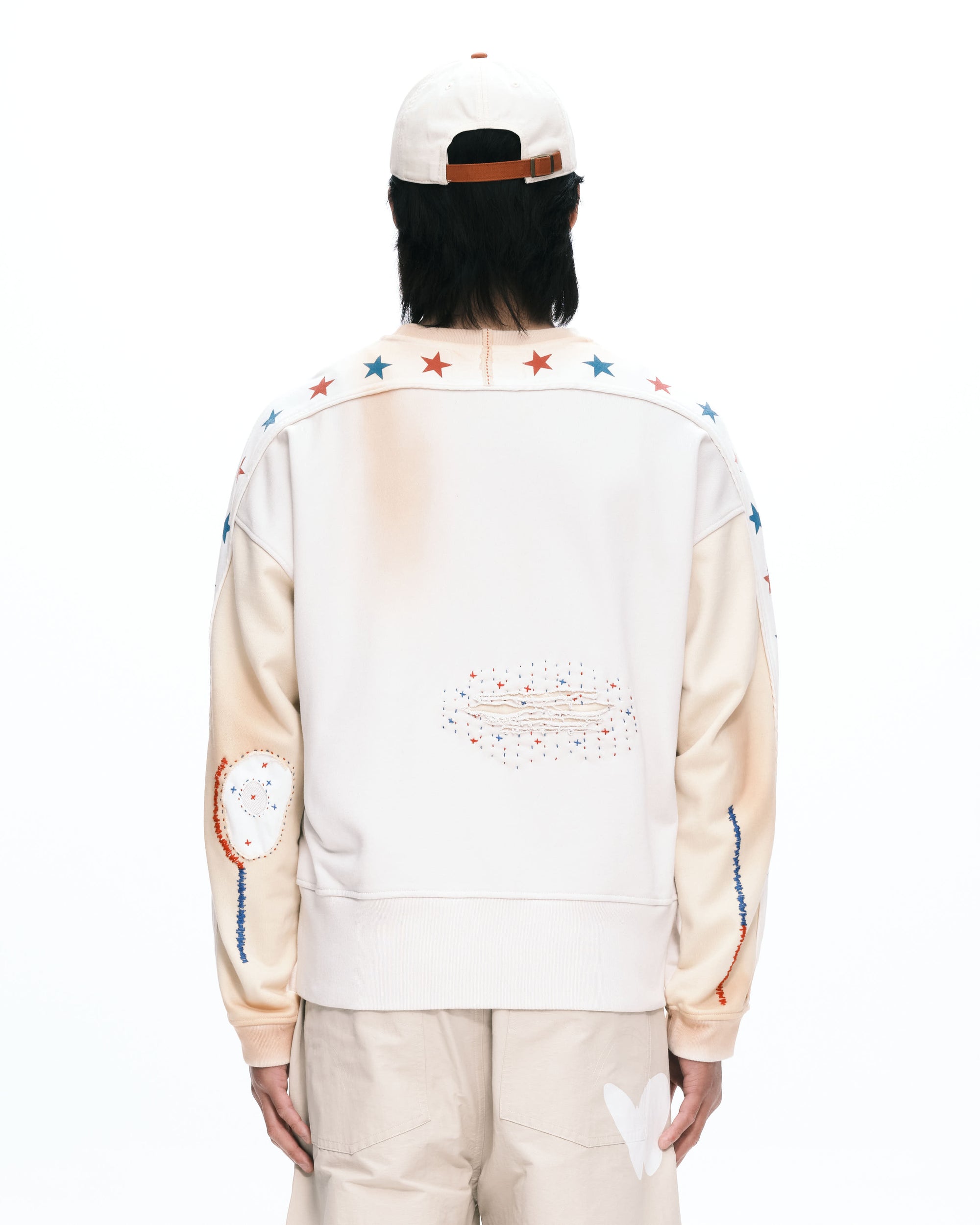 Star crew neck