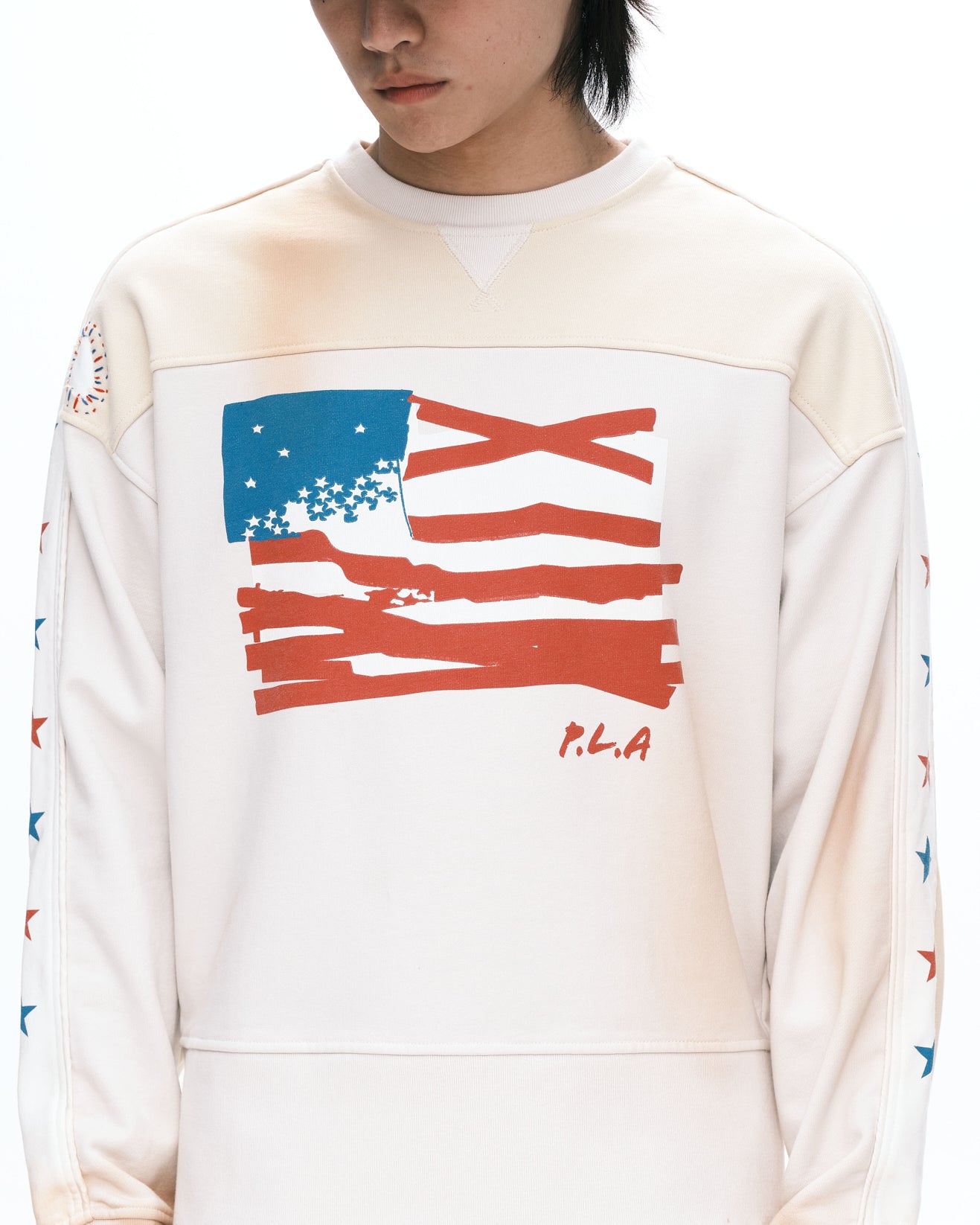 Star crew neck