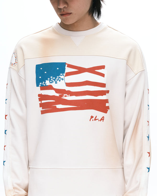 Star crew neck
