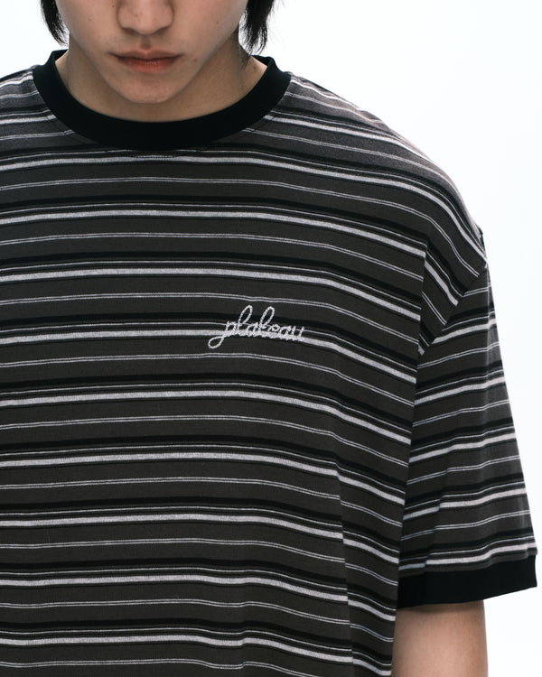 Stripe logo tee