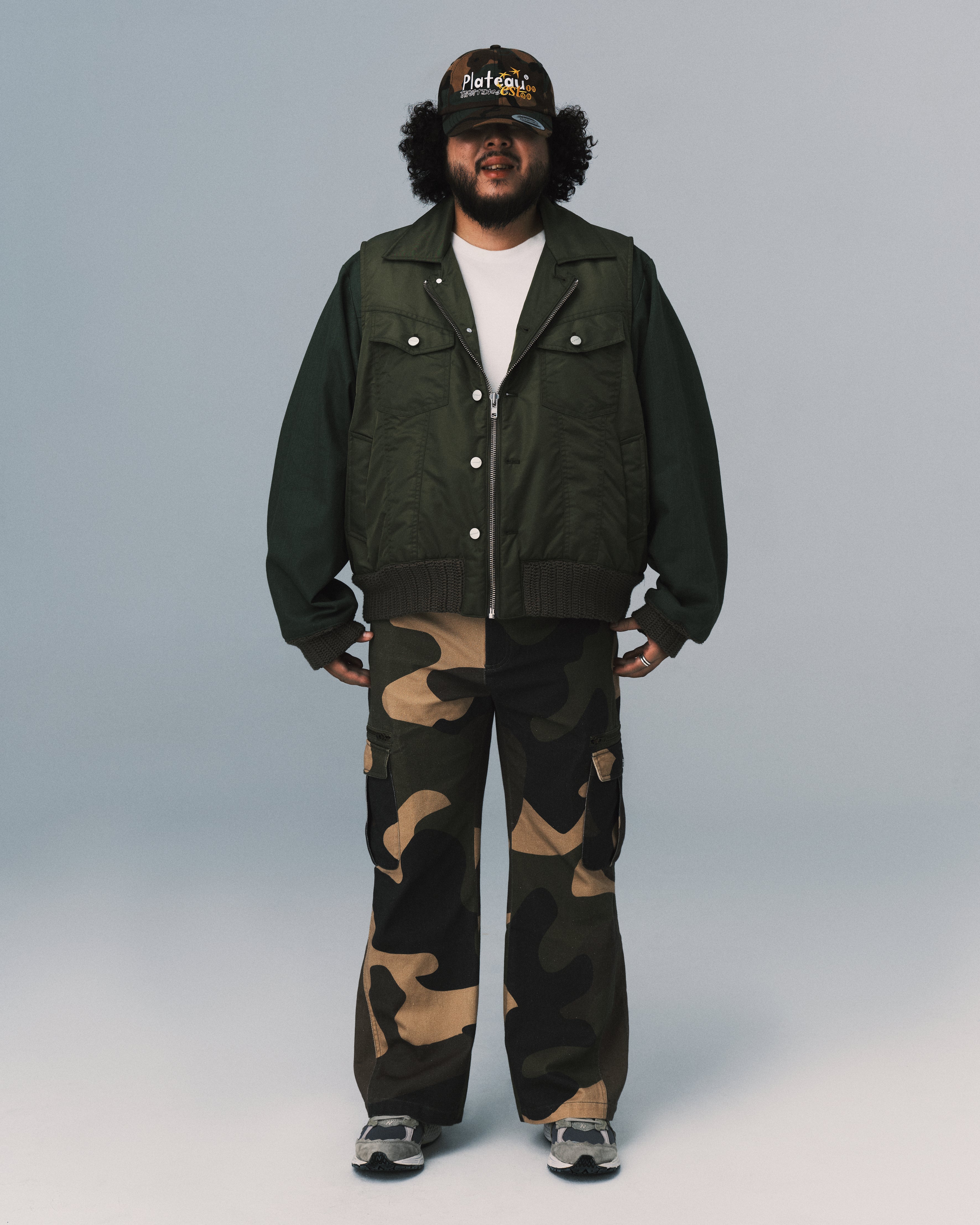【PLATEAU STUDIO】Sweat cargo pants PLATEAU STUDIO】Sweat cargo pants