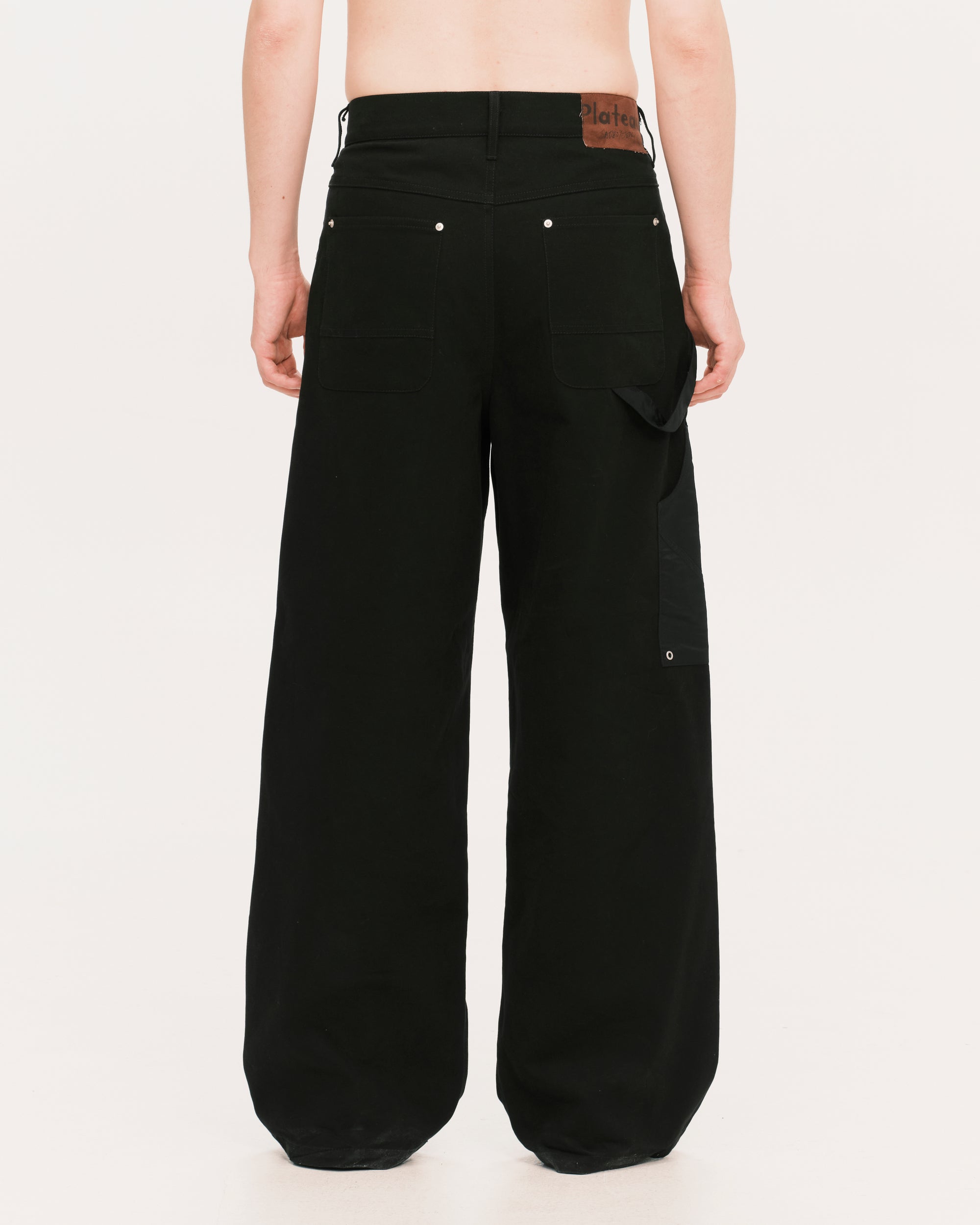 Wide leg painter pants