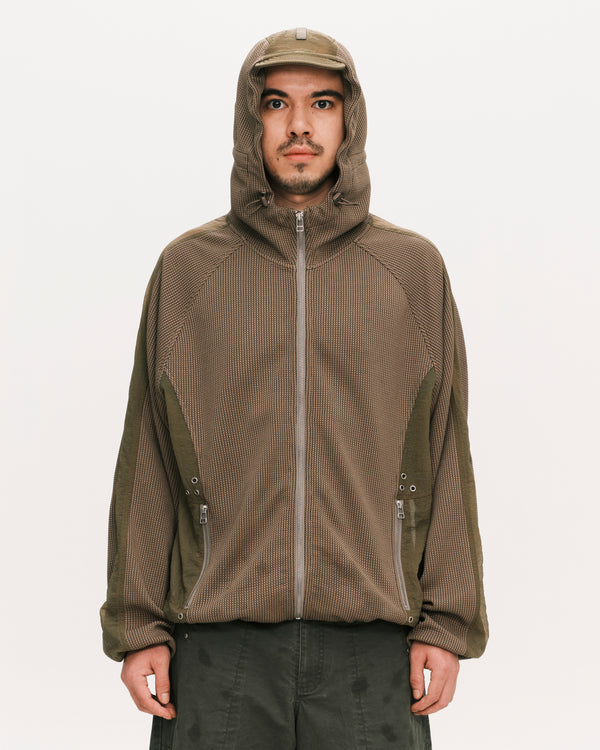Waffle runner jacket