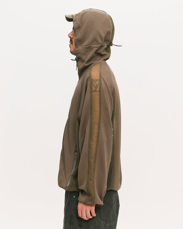 Waffle runner jacket