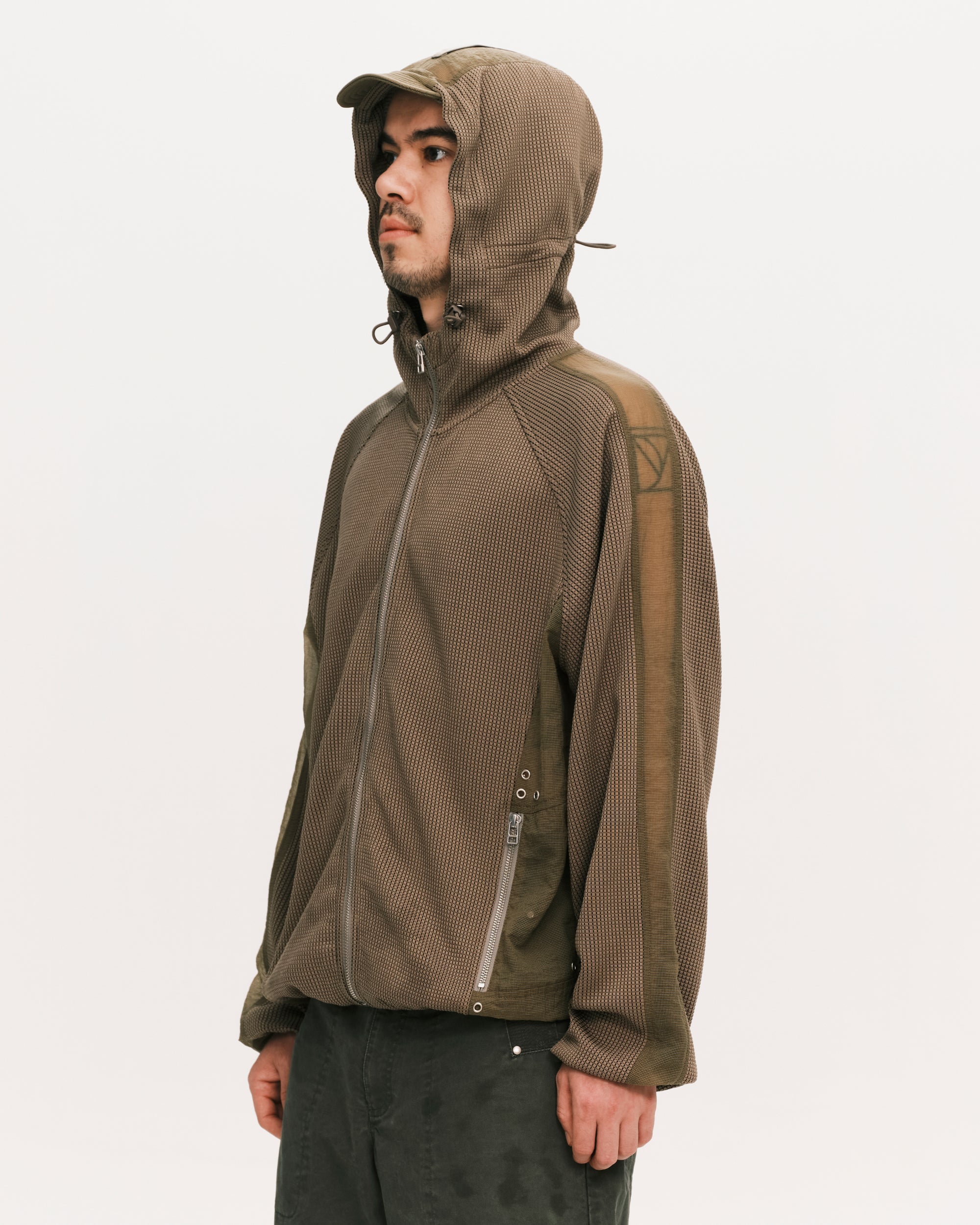 Waffle runner jacket