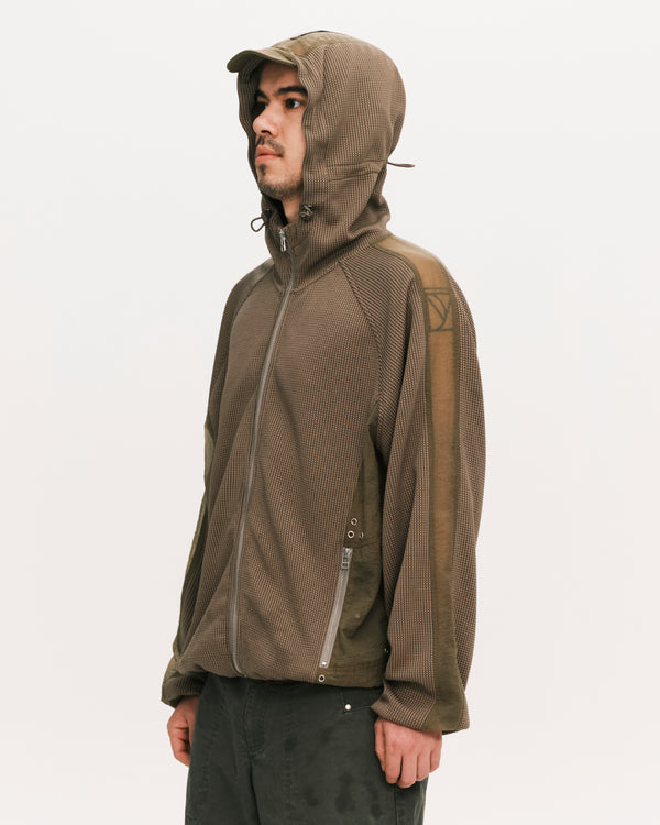 Waffle runner jacket