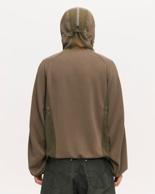 Waffle runner jacket