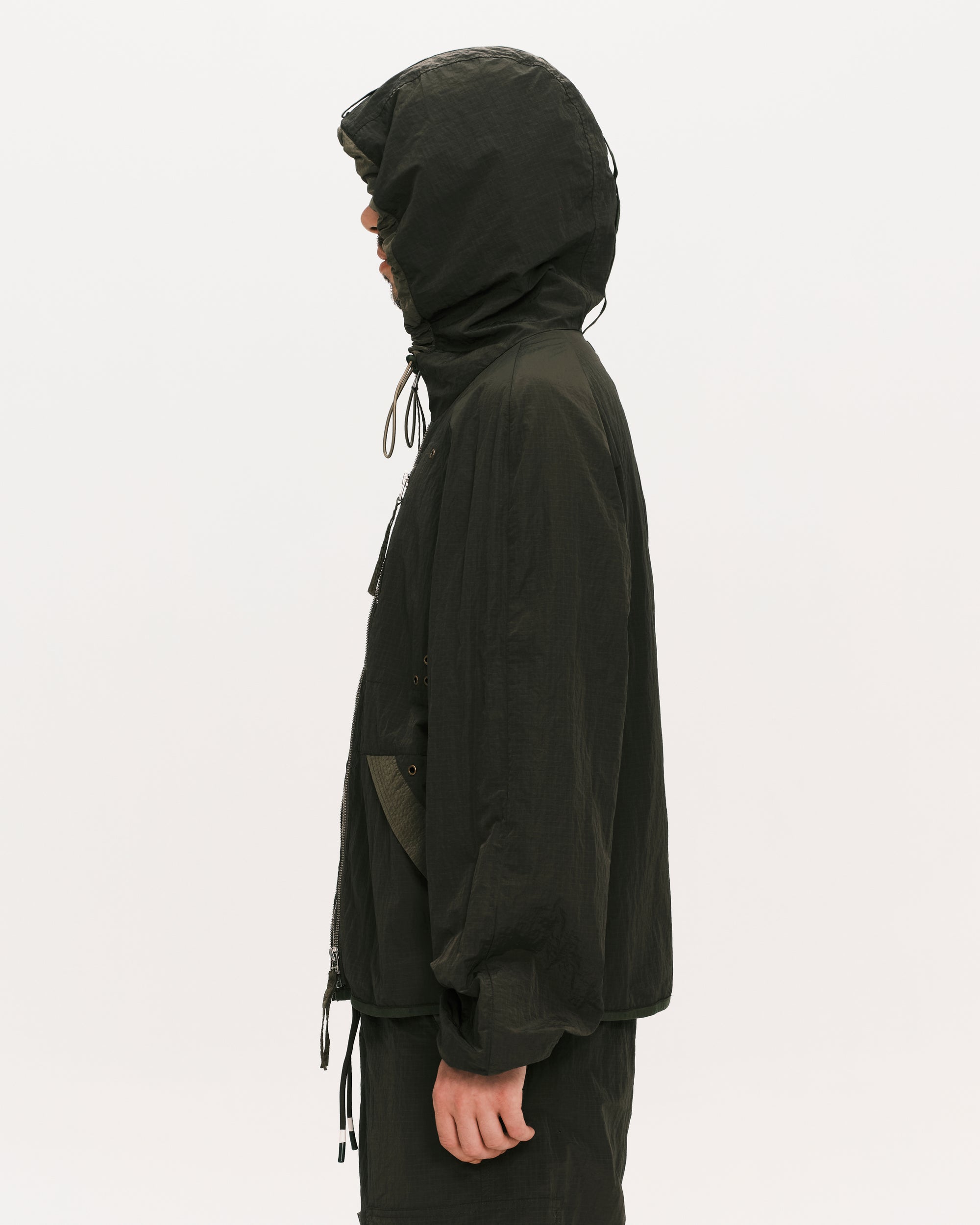 Zipper nylon jacket