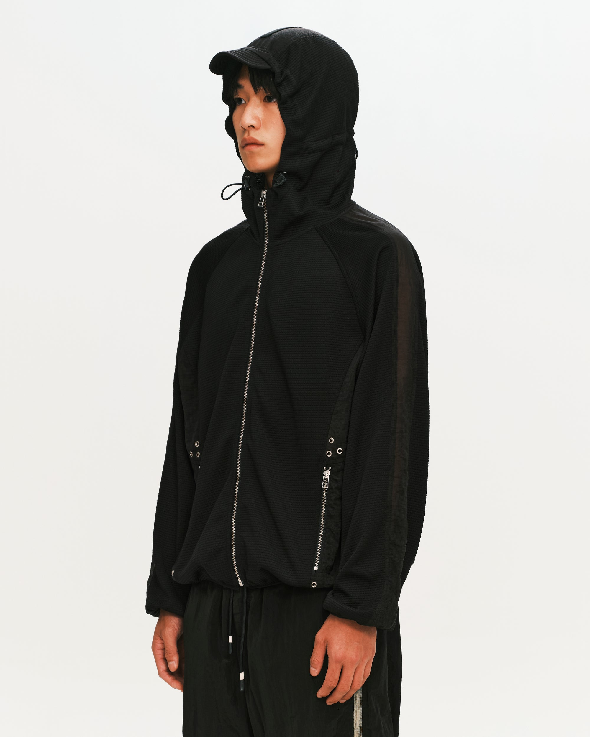 Waffle runner jacket