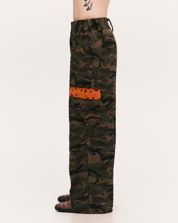 Camo sweat cargo