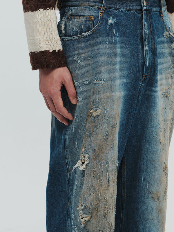 x SYU.Man friends denim