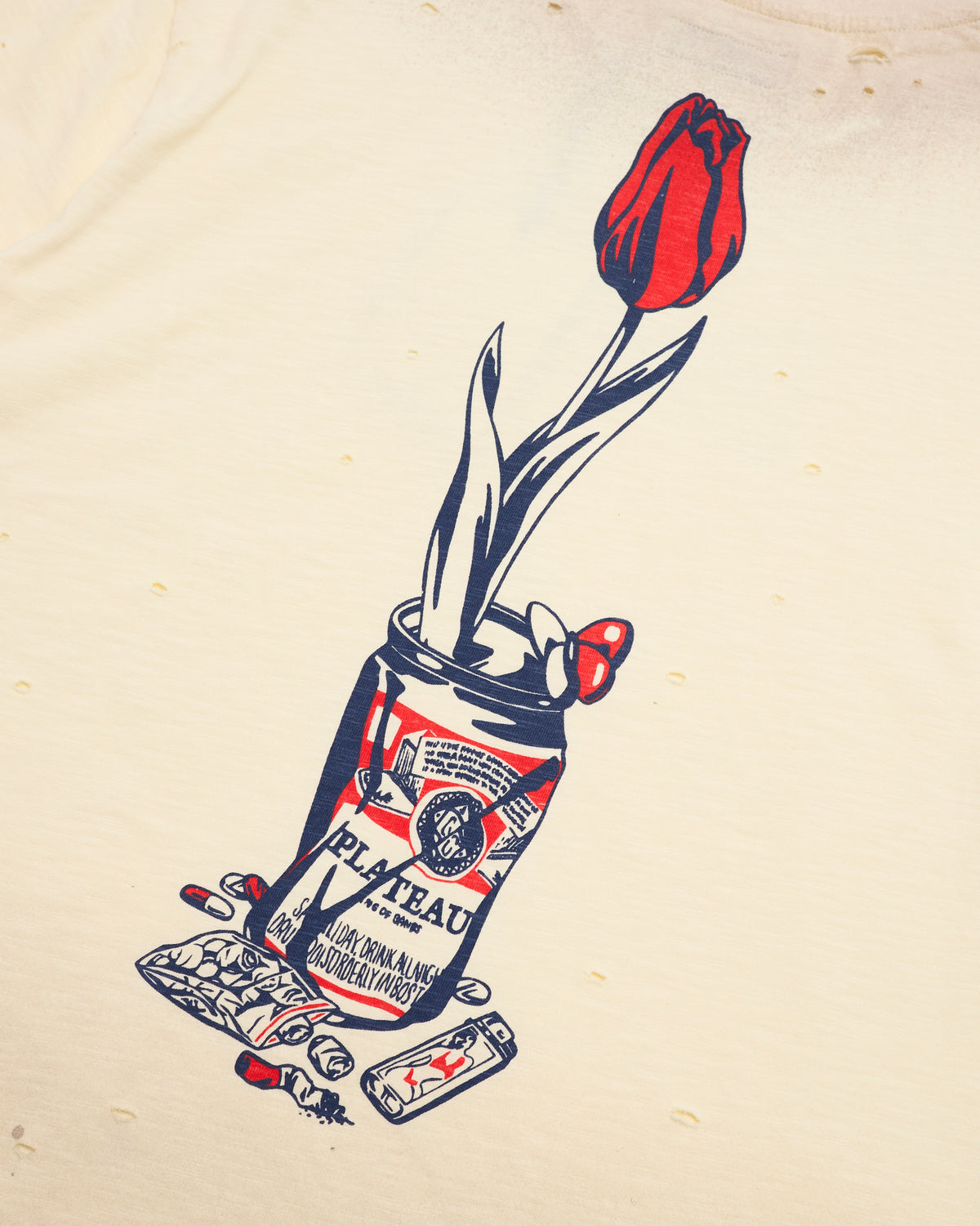 Flower Vintage Tee