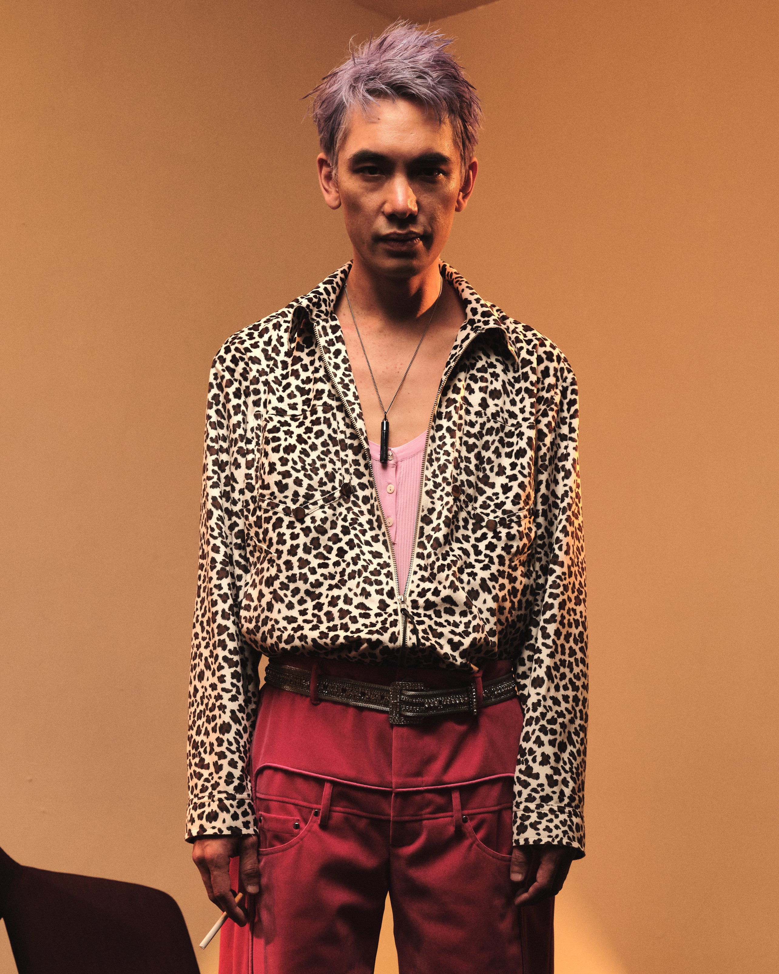 leopard zip-up jacket – PLATEAU STUDIO