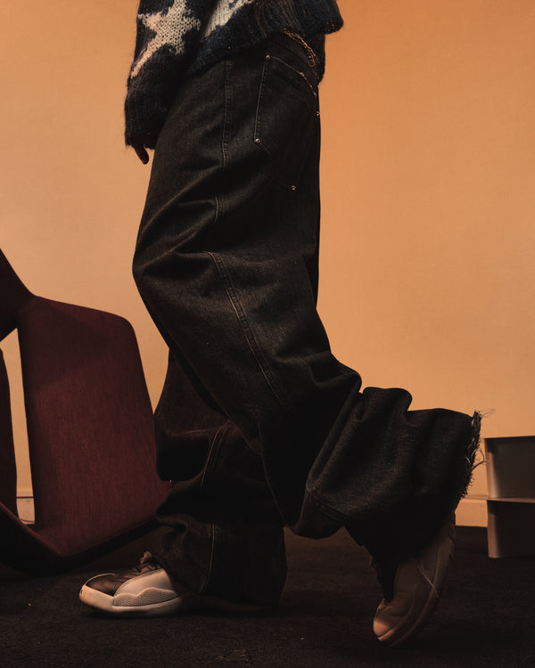 wide leg denim