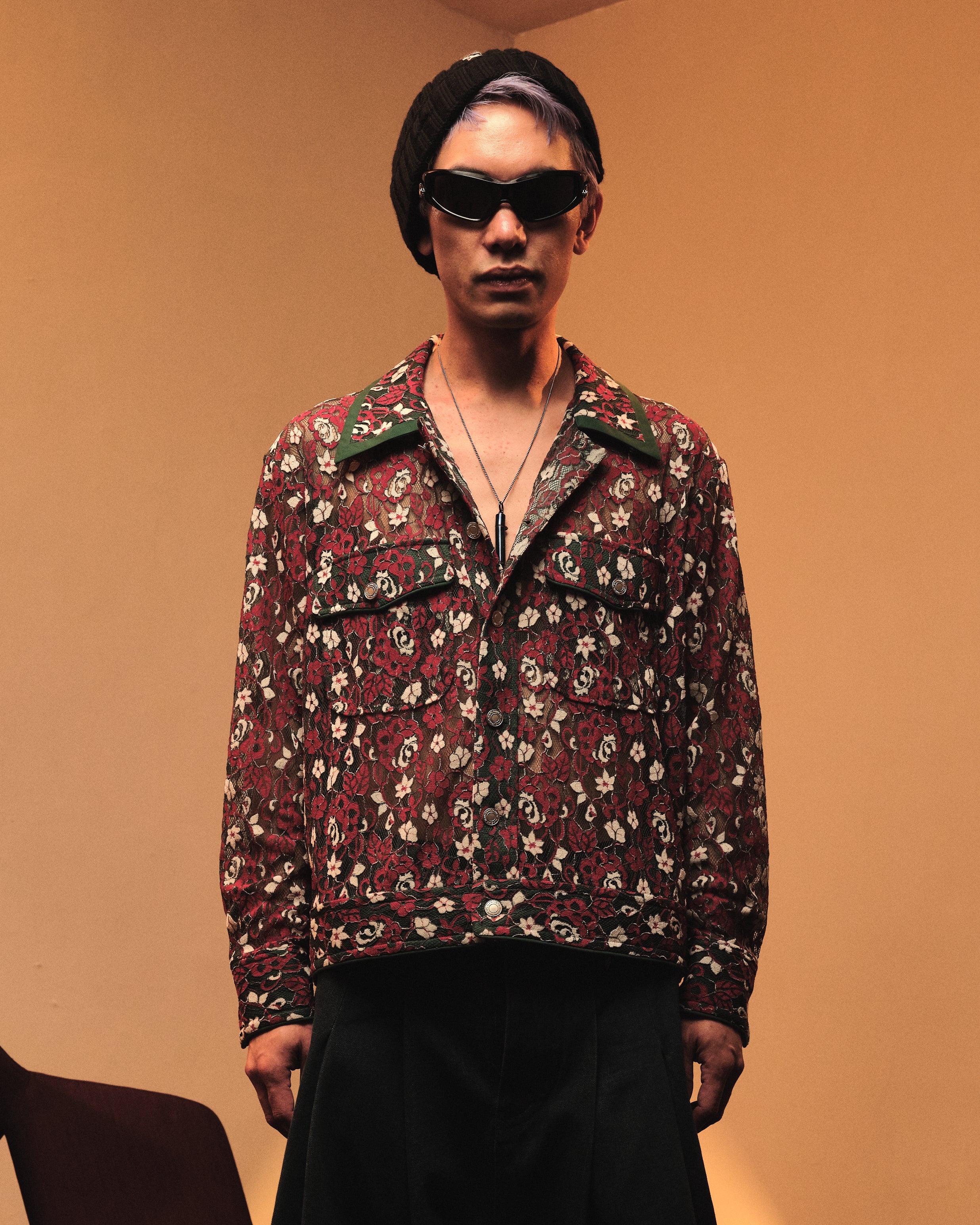 lace l/s shirt – PLATEAU STUDIO