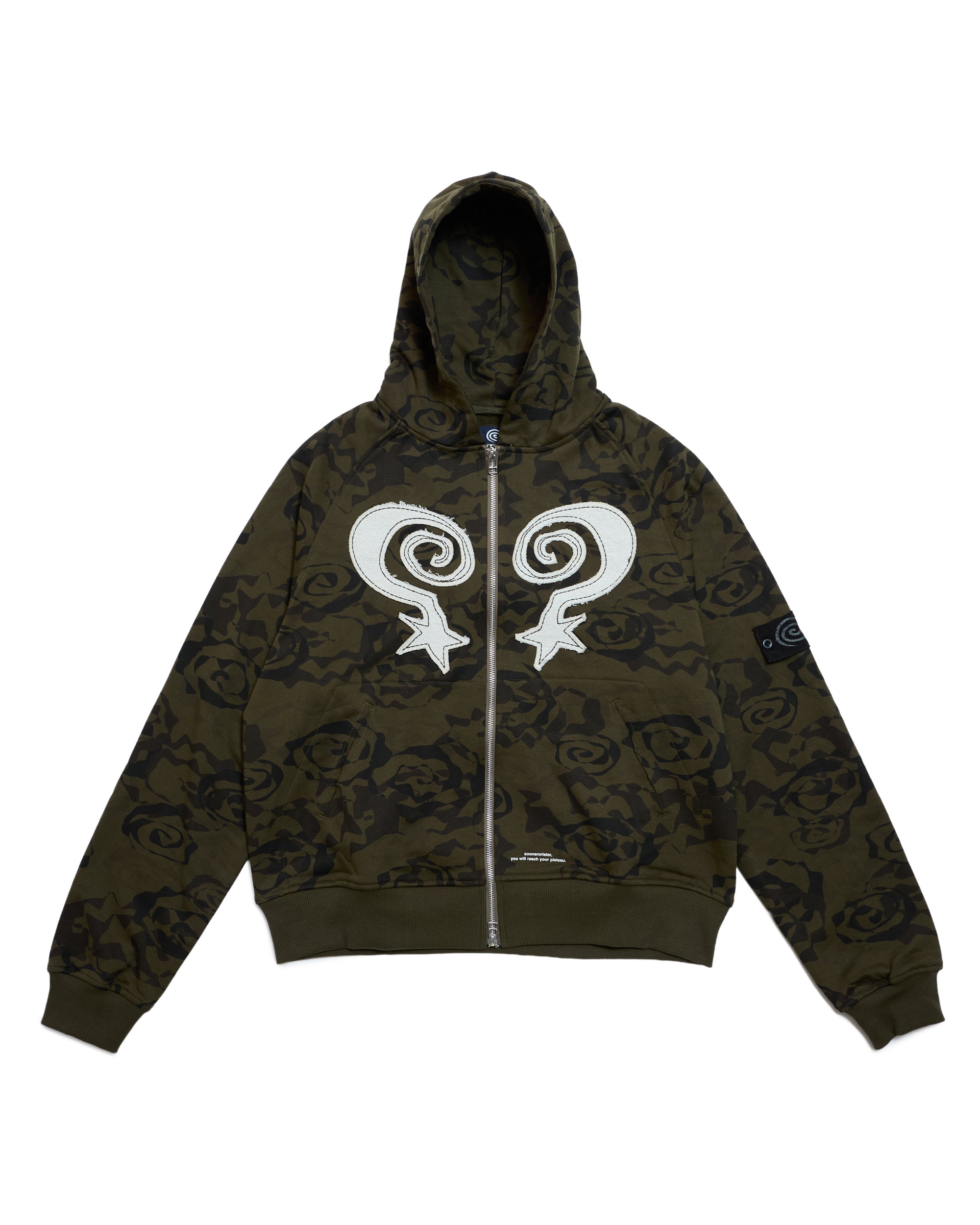 GURU P ZIP-UP HOODIE