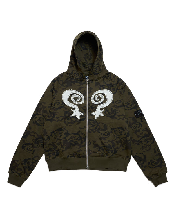 GURU P ZIP-UP HOODIE