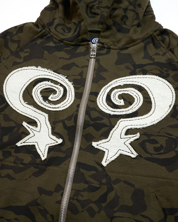 GURU P ZIP-UP HOODIE