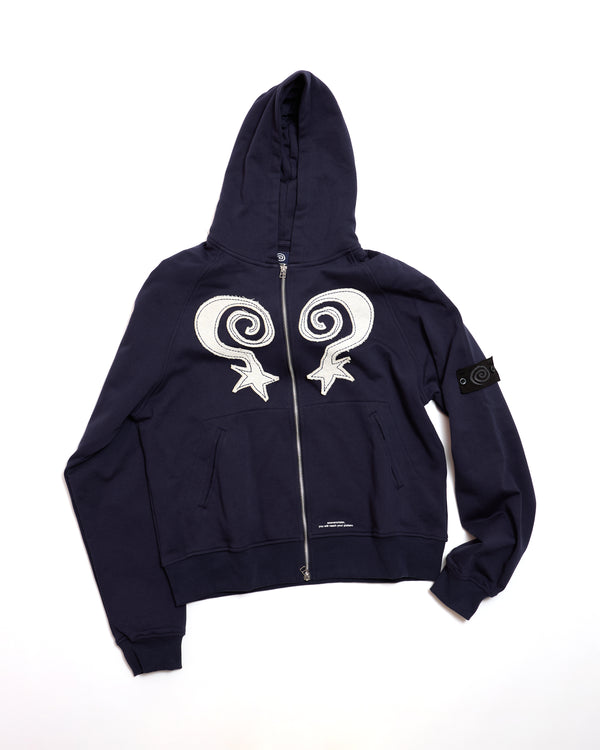 GURU P ZIP-UP HOODIE