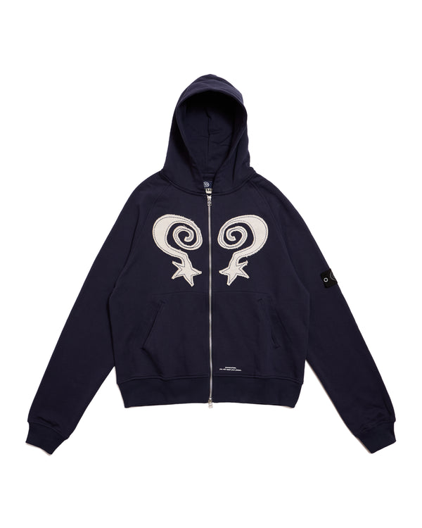 GURU P ZIP-UP HOODIE