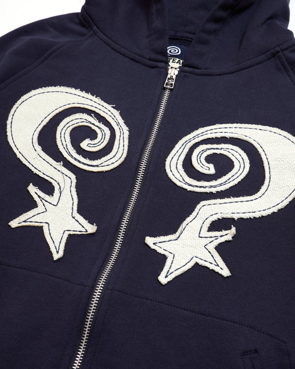 GURU P ZIP-UP HOODIE