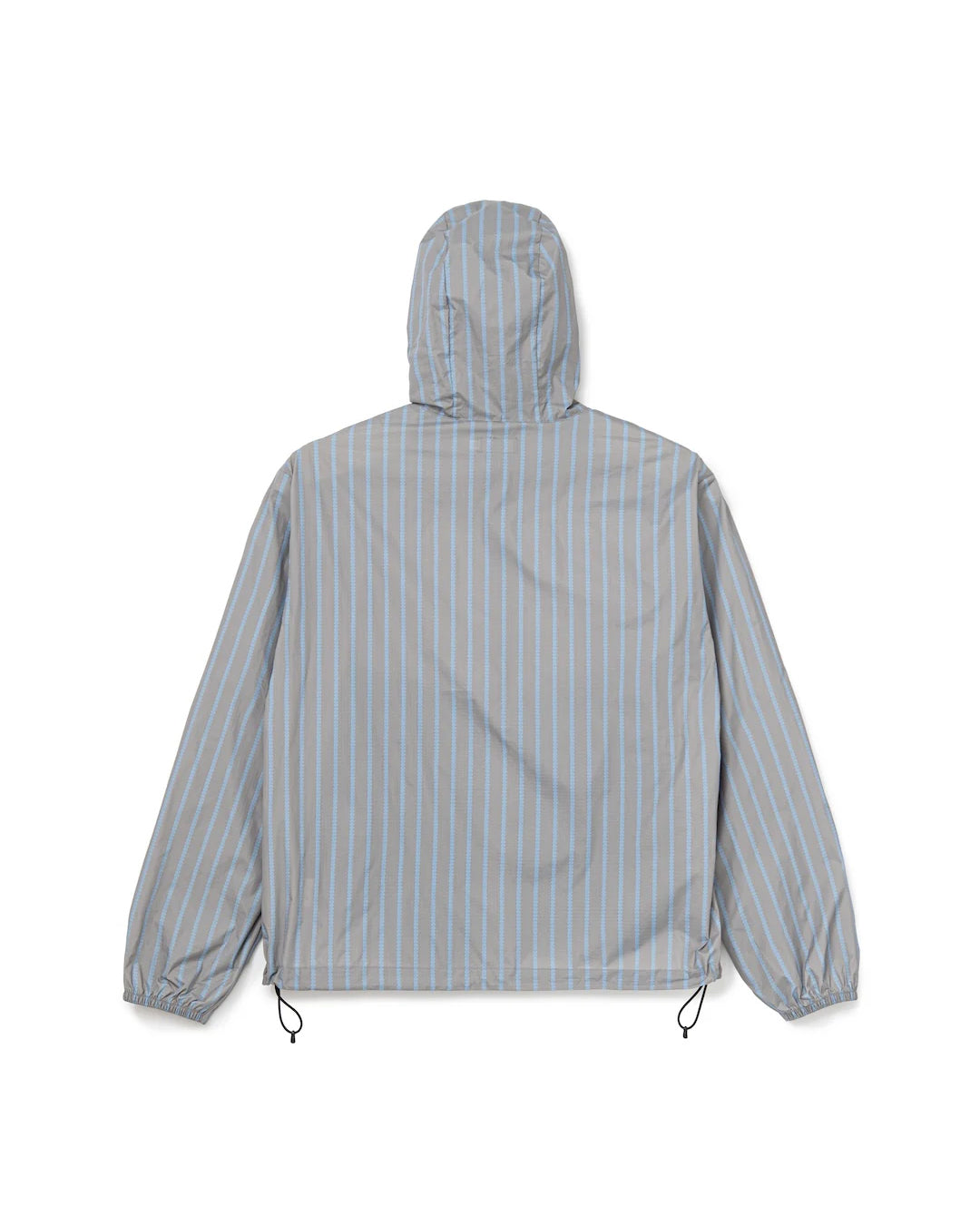 Stripe Nylon Hooded Jacket