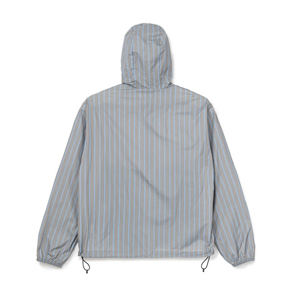 Stripe Nylon Hooded Jacket