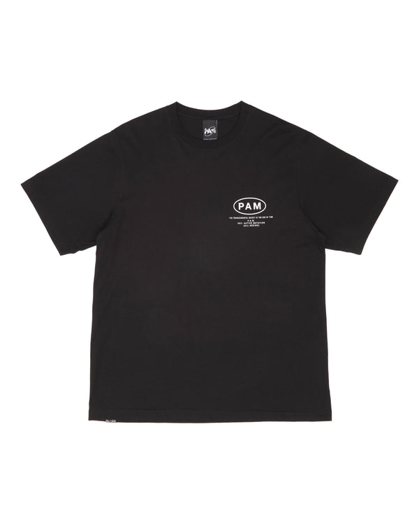 SS TEE - EYES LOGO -  BLACK