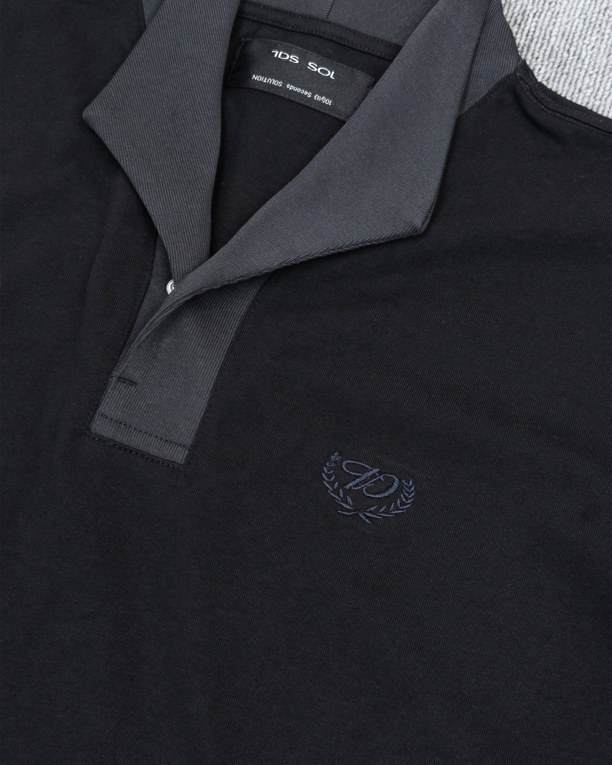 10SS UTILITY SHIFT POLO (Black)