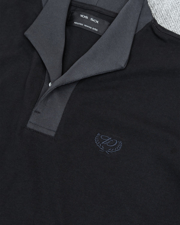 10SS UTILITY SHIFT POLO (Black)
