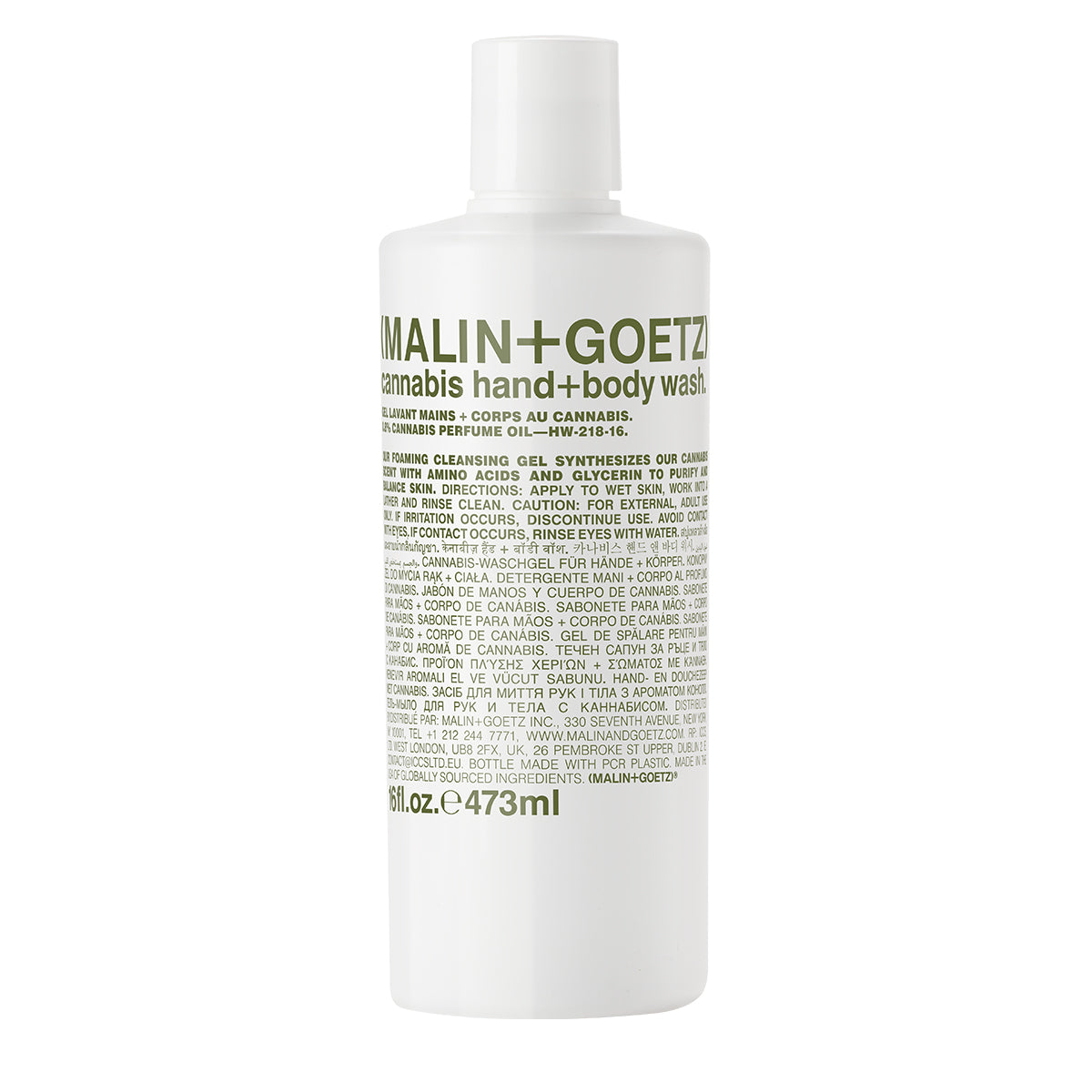 MALIN+GOETZ Cannabis Hand+Body wash