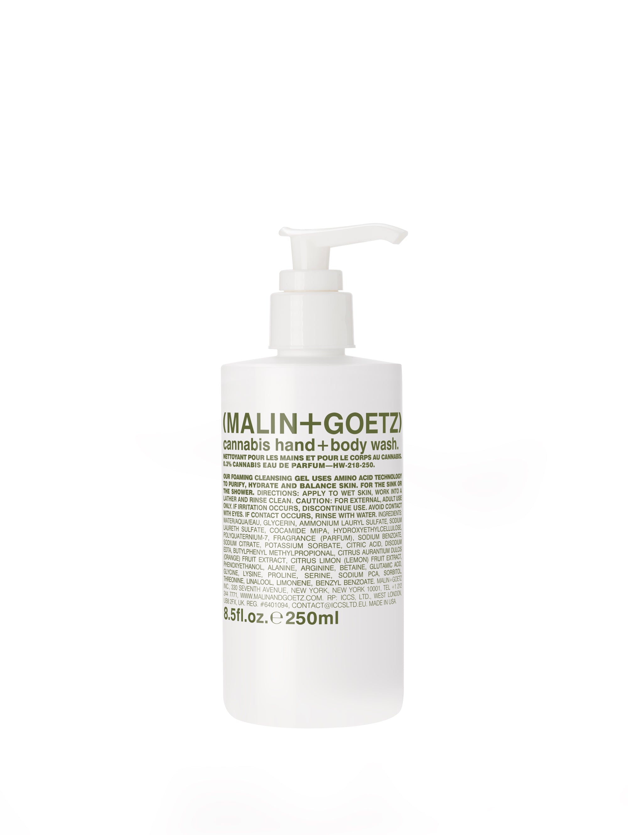 MALIN+GOETZ Cannabis Hand+Body wash