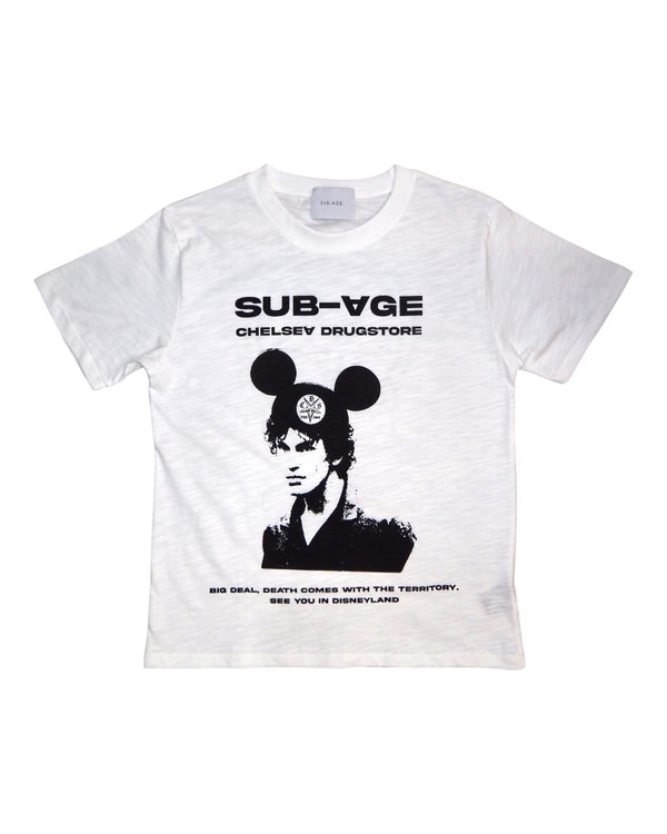 SUB-AGE. × Chelsea Drugstore T-SHIRT