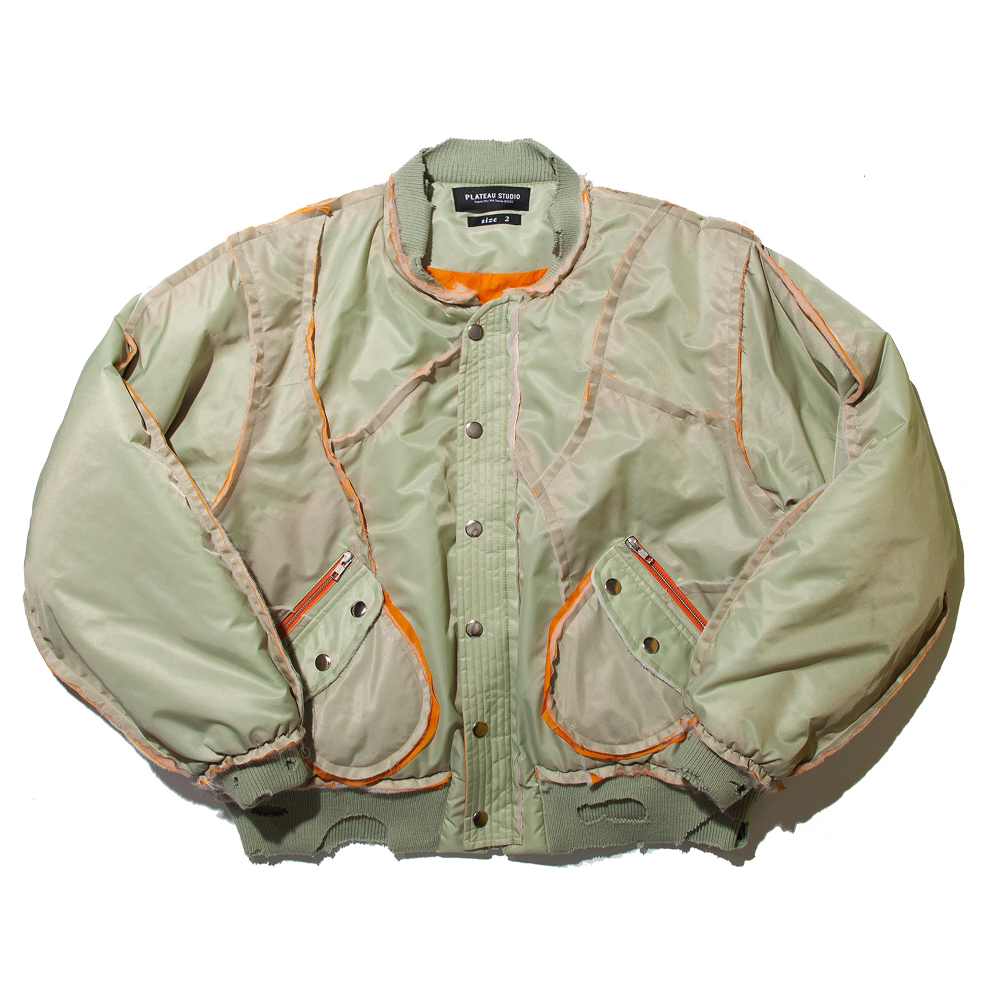 curvy puffer ma-1 bomber