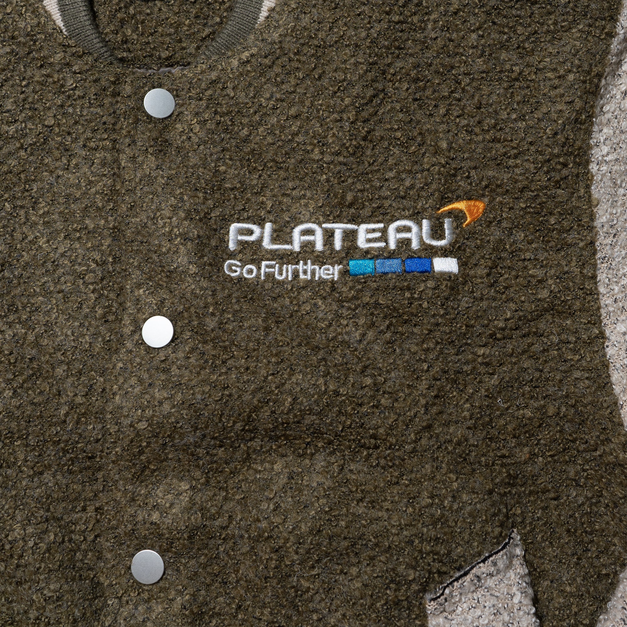 fluffy stadium jacket