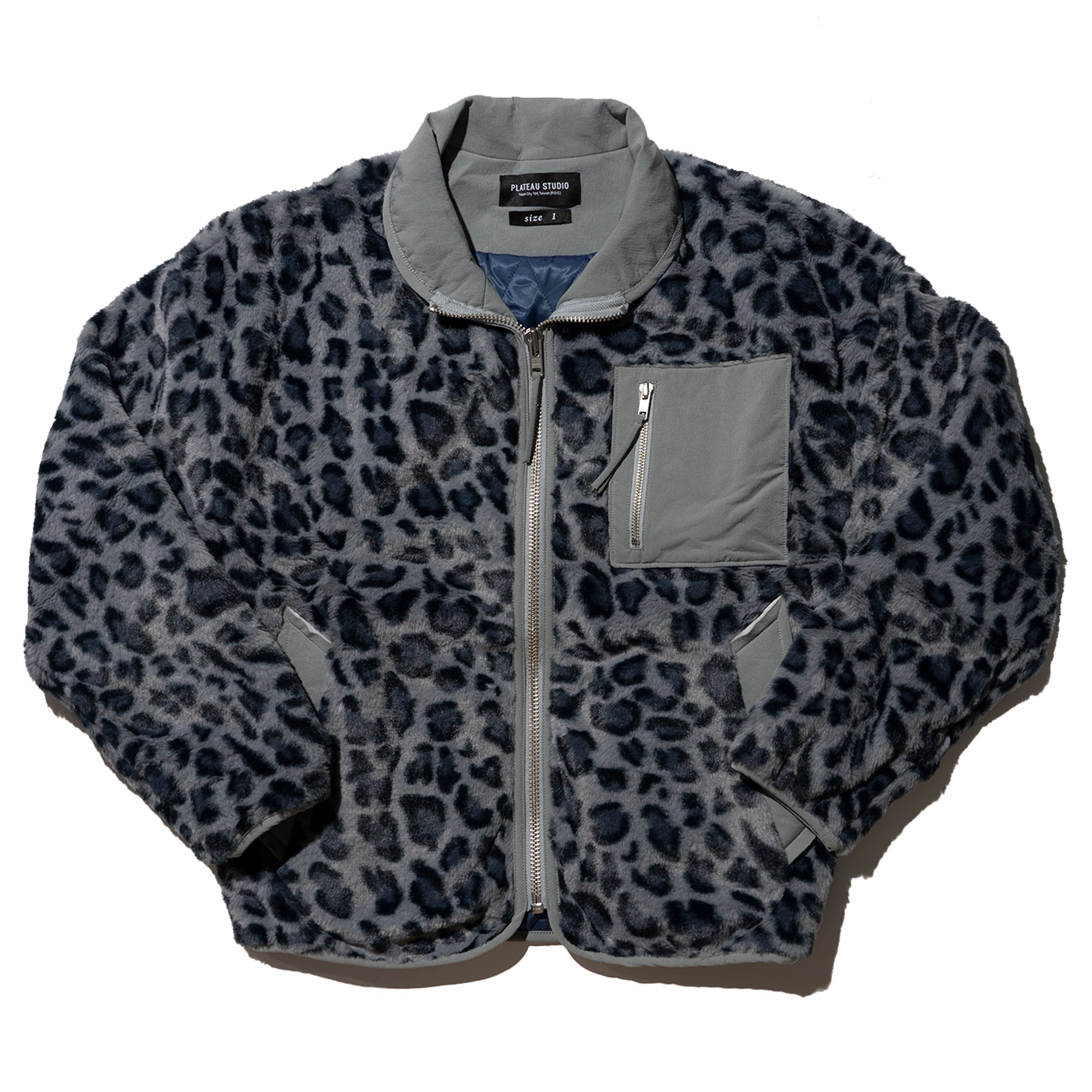 fluffy leopard fleece