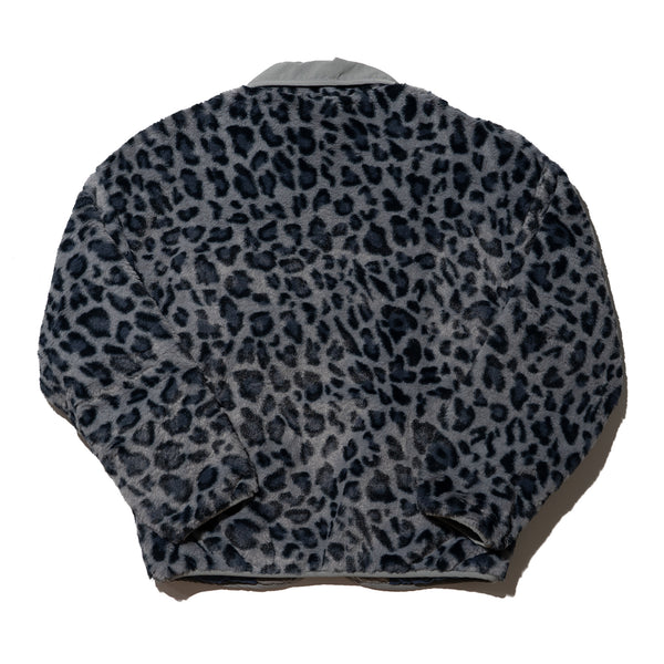 fluffy leopard fleece