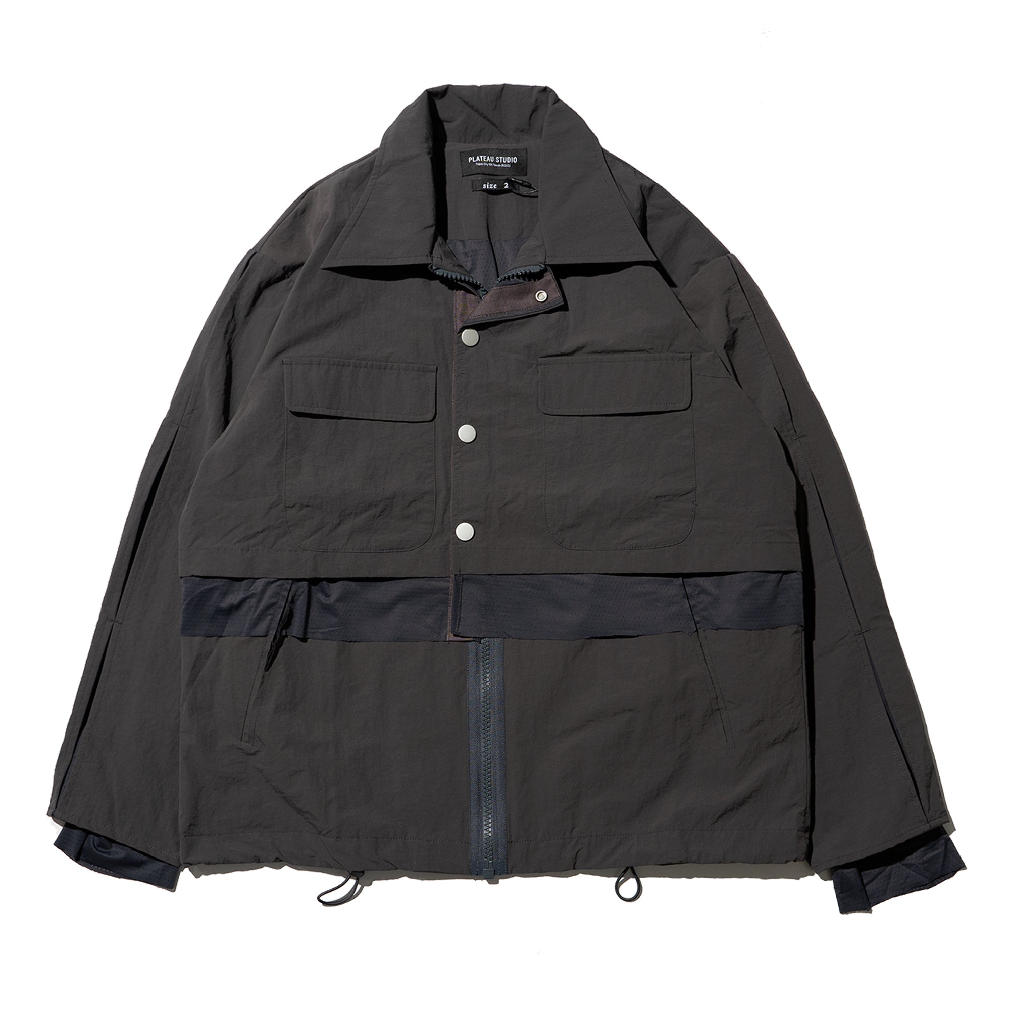 triple layer spliced jacket