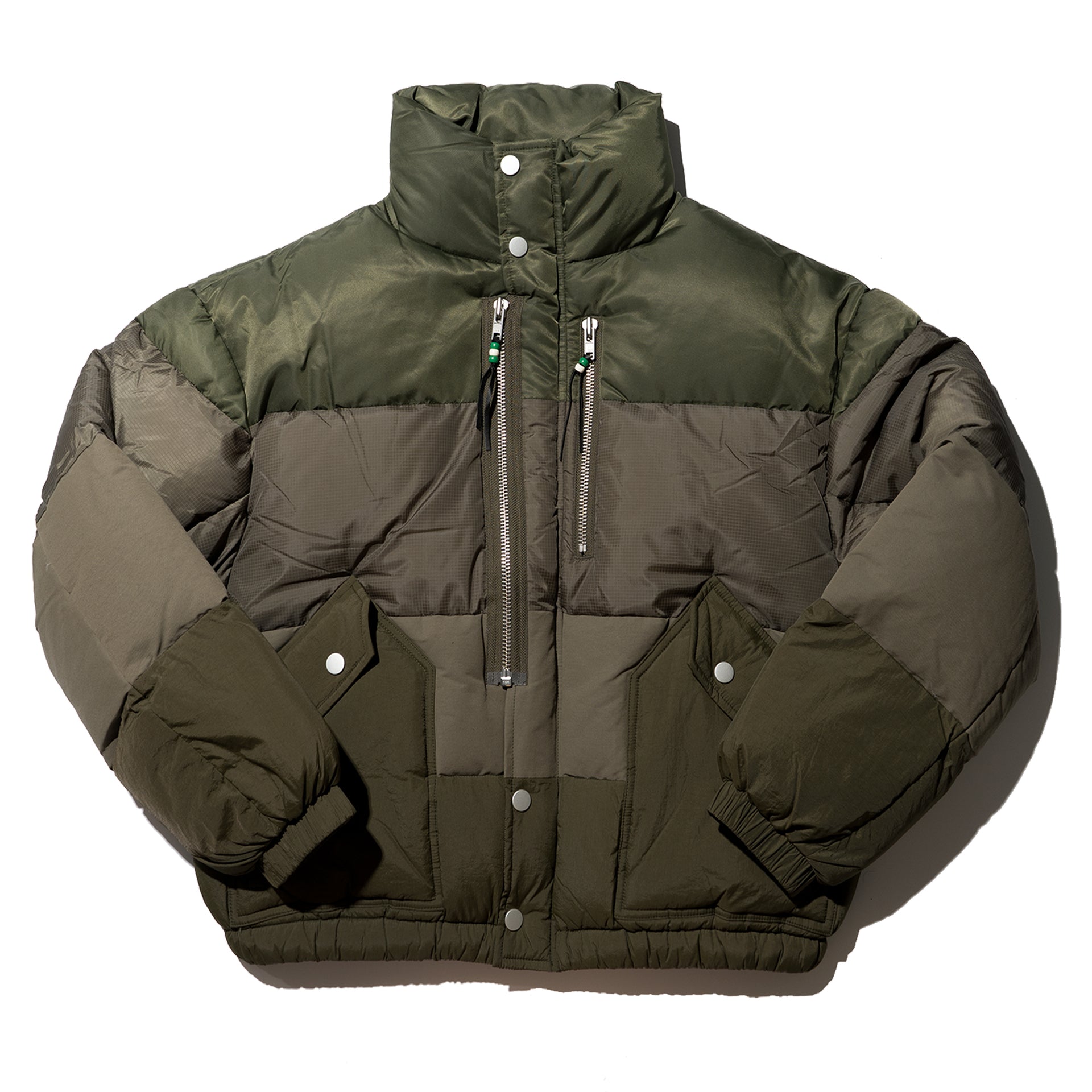 spliced down jacket – PLATEAU STUDIO
