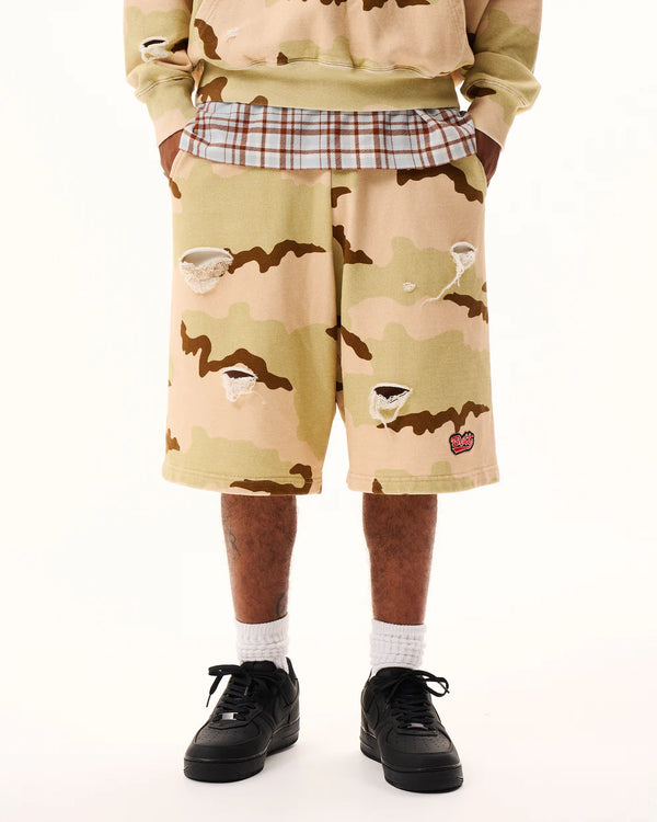 Camo Sweat Short