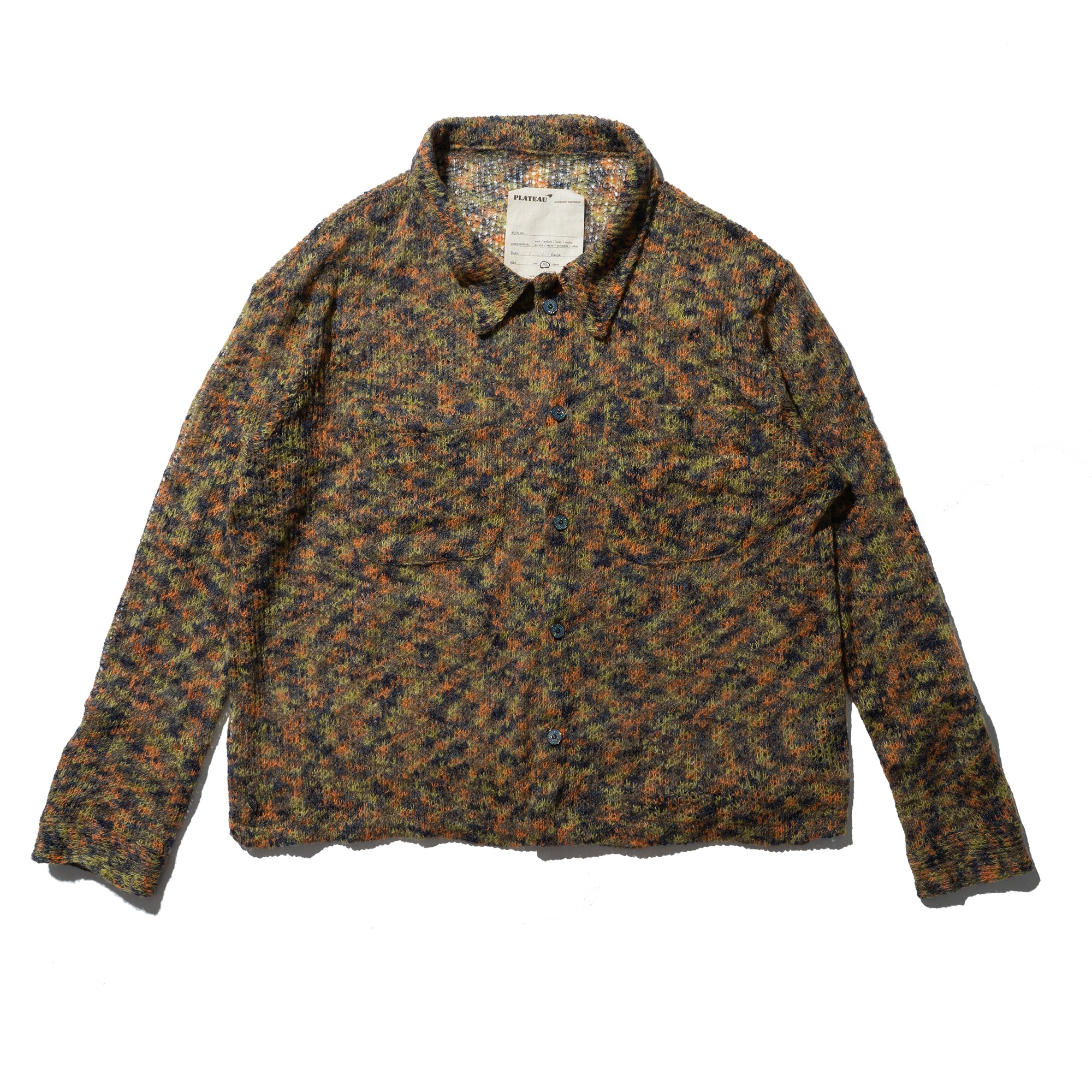 type p wool knit shirt