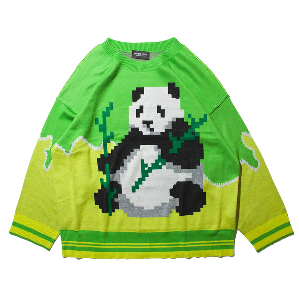 panda knit top