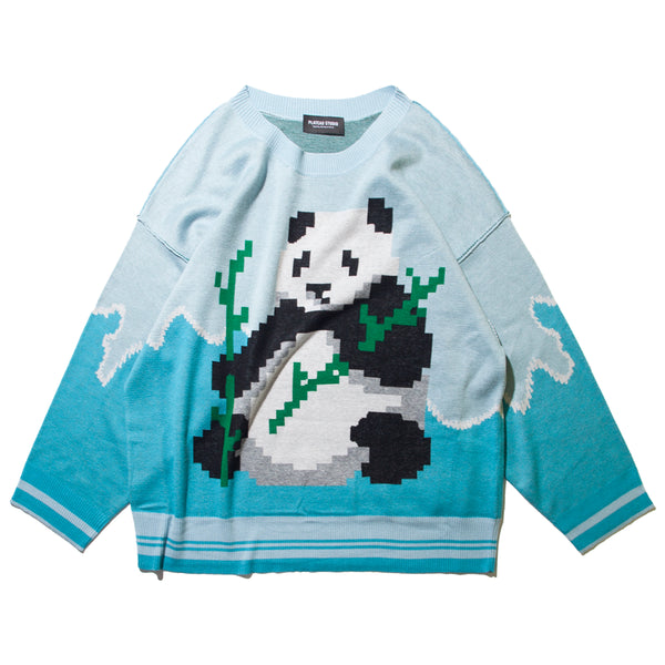 panda knit top